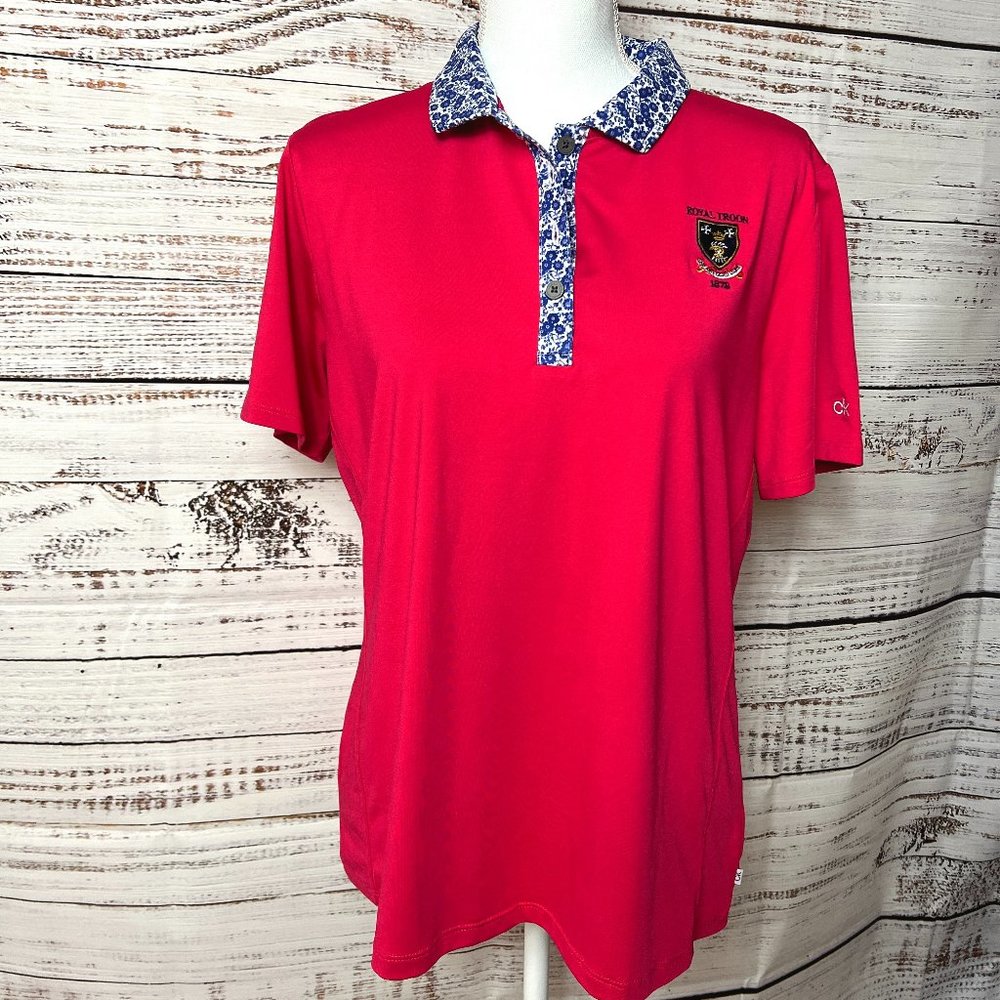 Calvin Klein women's golf shirt from Royal Troon NWT size 12